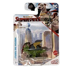 DC Super Pets Merton the Turtle Micro Figure Pocket Toy Collectible Mattel